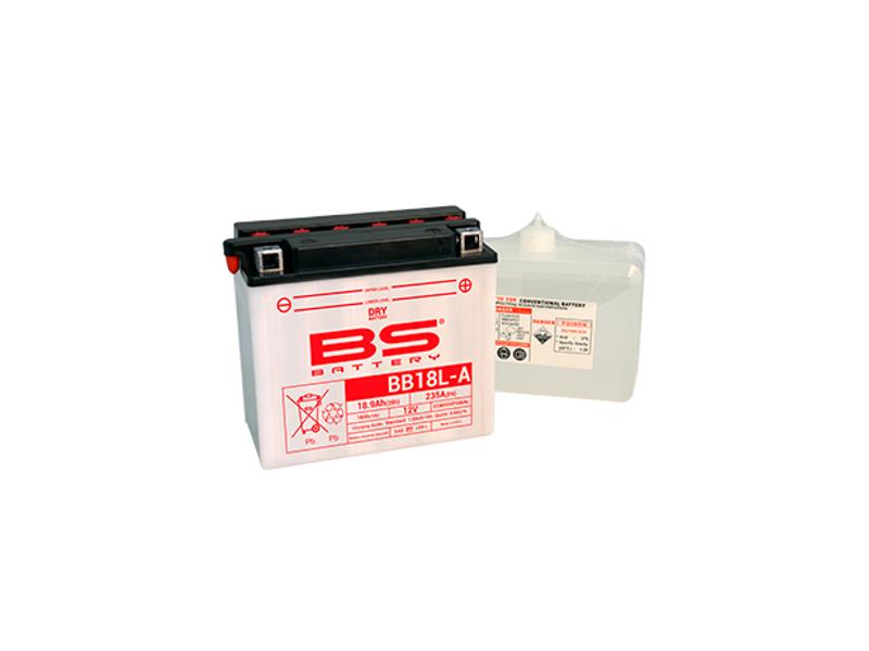 Akumulator BS YB18L-A (BB18L-A) s priloženo kislino
