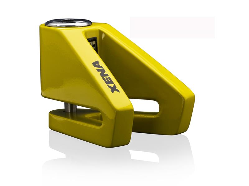 Ključavnica za disk XENA 6mm rumena