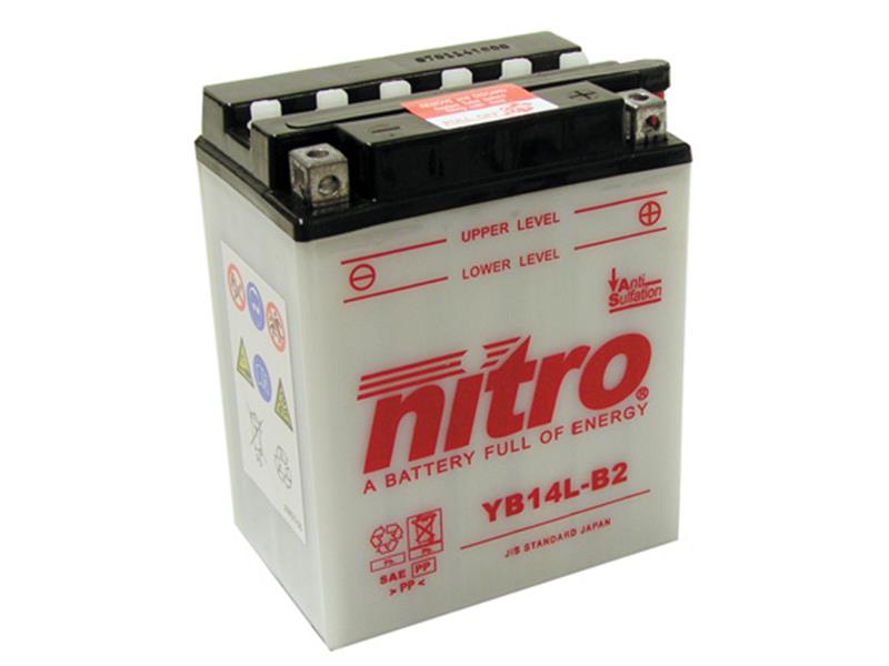 Akumulator NITRO YB14L-B2