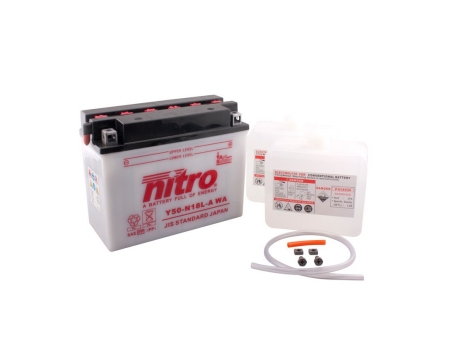 Akumulator NITRO Y50-N18L-A WA s priloženo kislino
