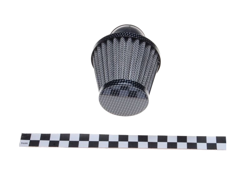 Zračni filter športni WM s priključkom premera 28mm 45° karbon