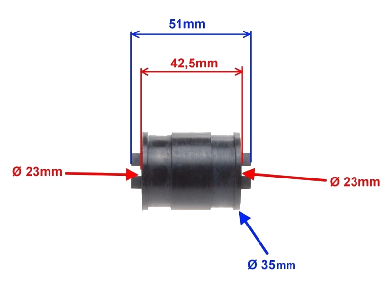 Sesalno koleno (cev, dovodna cev, prirobnica) WM 50ccm CHINA 2T 1E40QMB