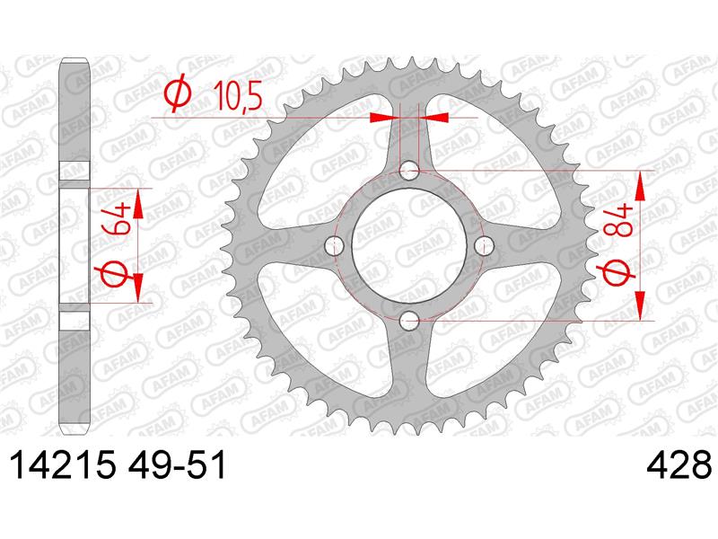 Zadnji zobnik AFAM 14215-49 (428)