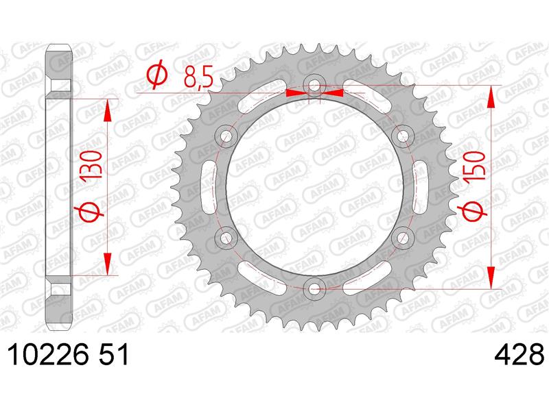 Zadnji zobnik AFAM 10226-51 (428)