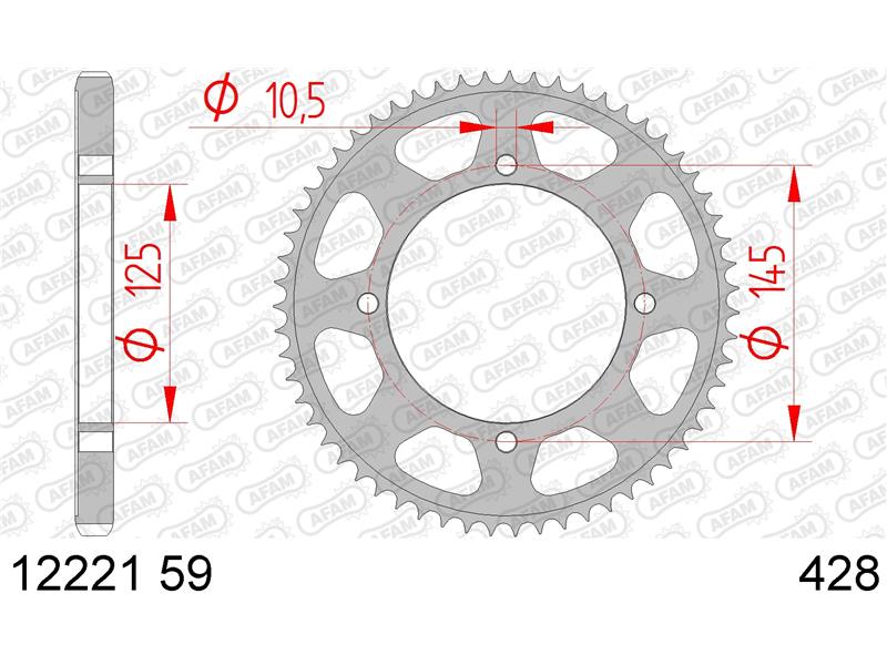 Zadnji zobnik AFAM 12221-59 (428)