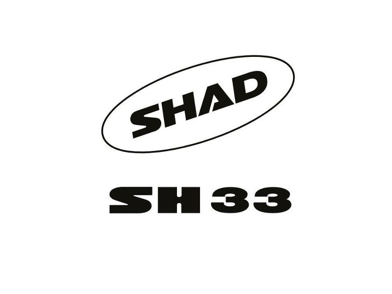 Nalepka SHAD SH33 White