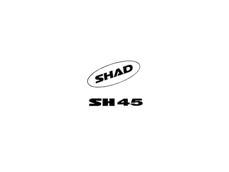 Nalepka SHAD SH45 White
