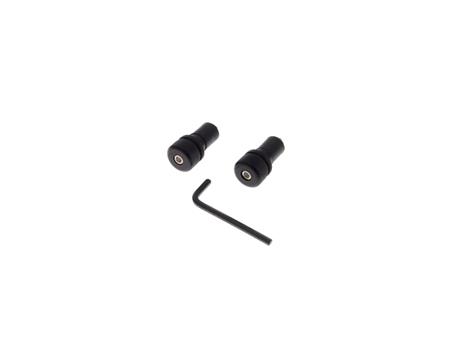 Uteži krmila WM 14/26mm ALU črne gravirane