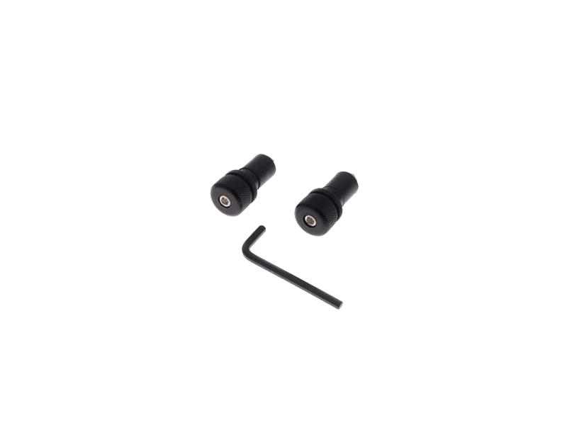 Uteži krmila WM 14/26mm ALU črne gravirane