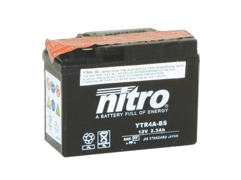 Akumulator NITRO YTR4A-BS