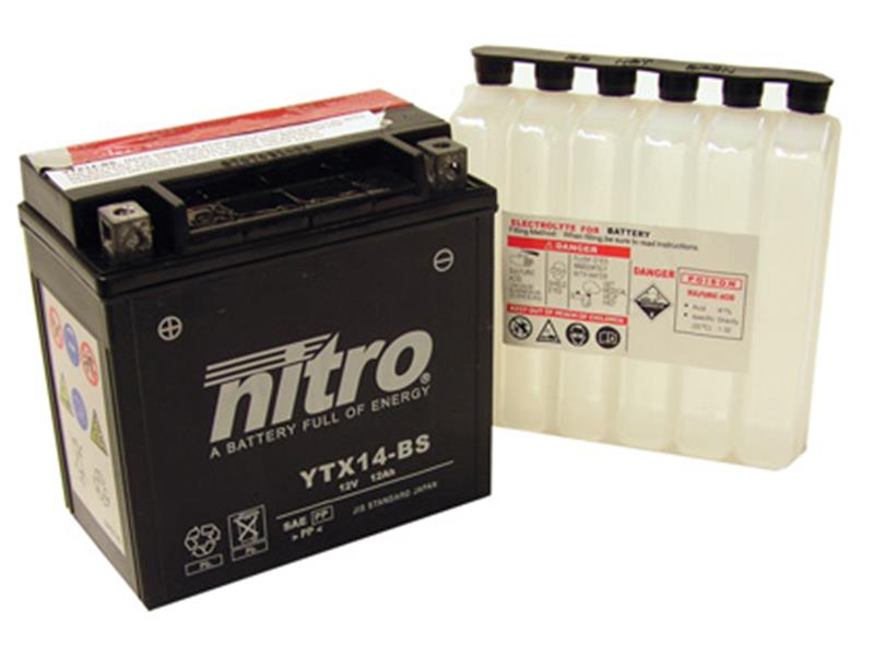 Akumulator NITRO YTX14-BS