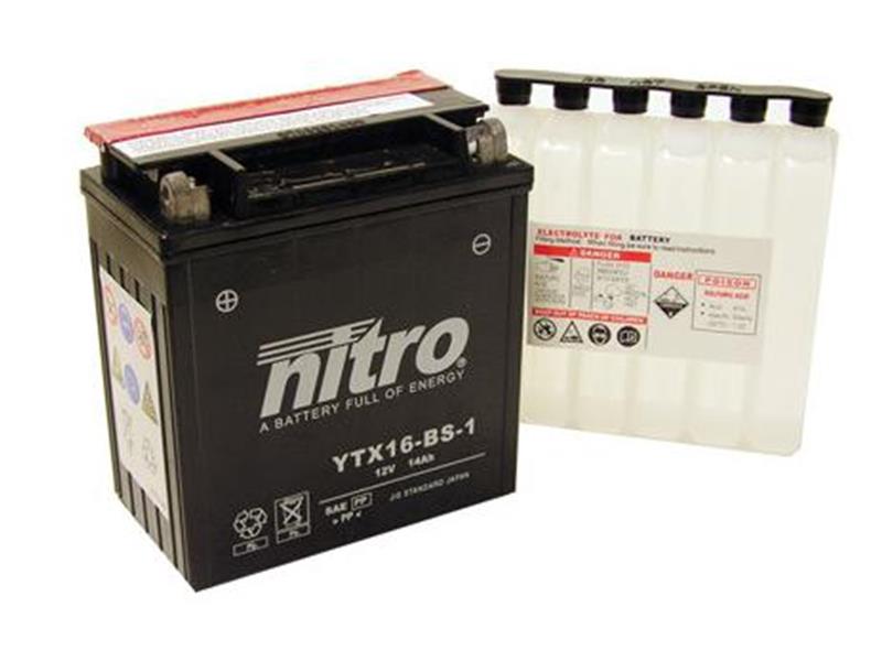 Akumulator NITRO YTX16-BS-1