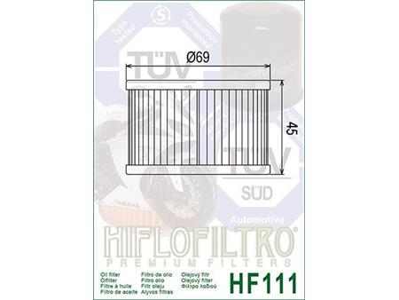 Oljni filter HIFLO HF 111