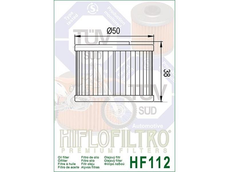 Oljni filter HIFLO HF 112