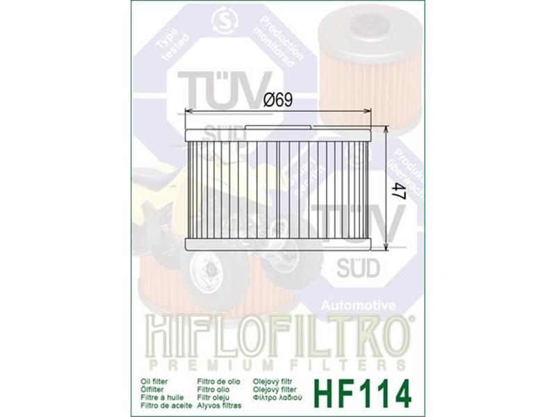 Oljni filter HIFLO HF 114