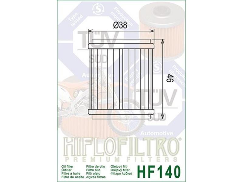 Oljni filter HIFLO HF 140