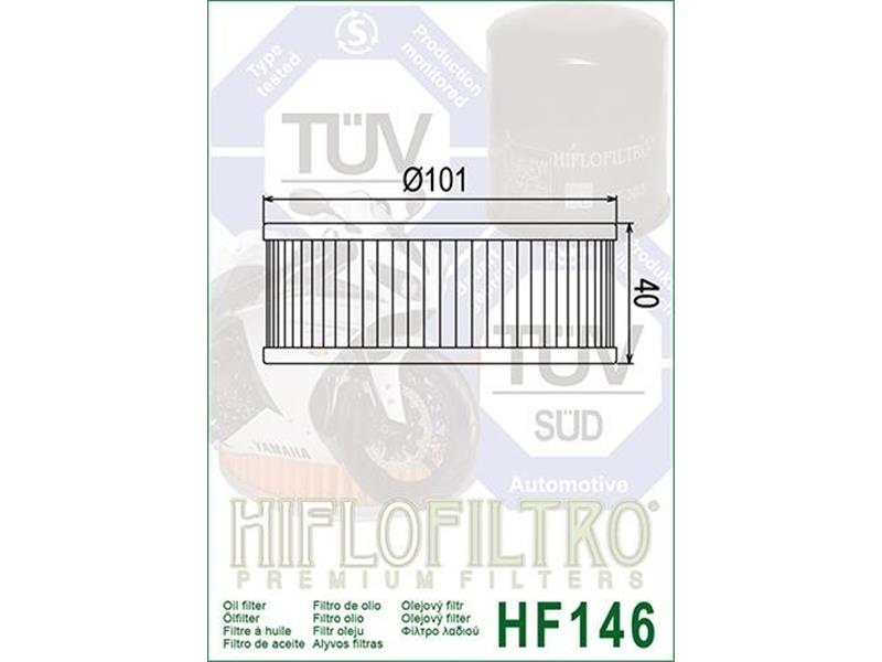 Oljni filter HIFLO HF 146