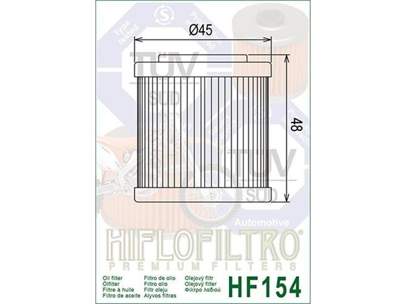 Oljni filter HIFLO HF 154