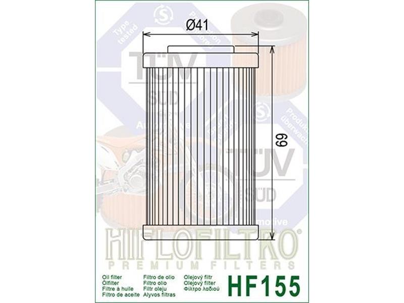 Oljni filter HIFLO HF 155