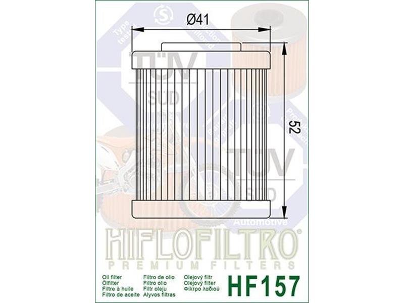 Oljni filter HIFLO HF 157