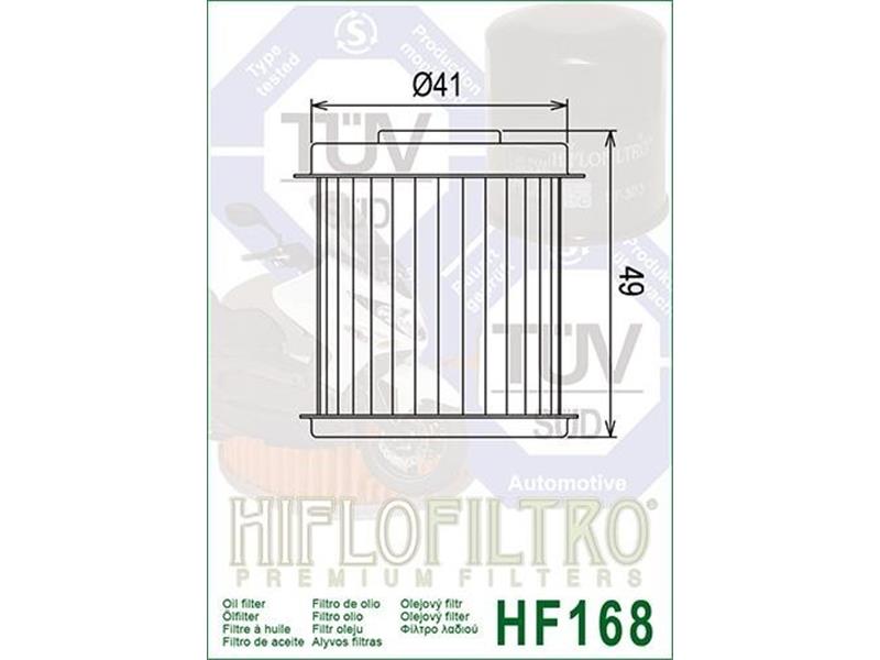 Oljni filter HIFLO HF 168