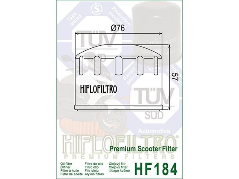 Oljni filter HIFLO HF 184