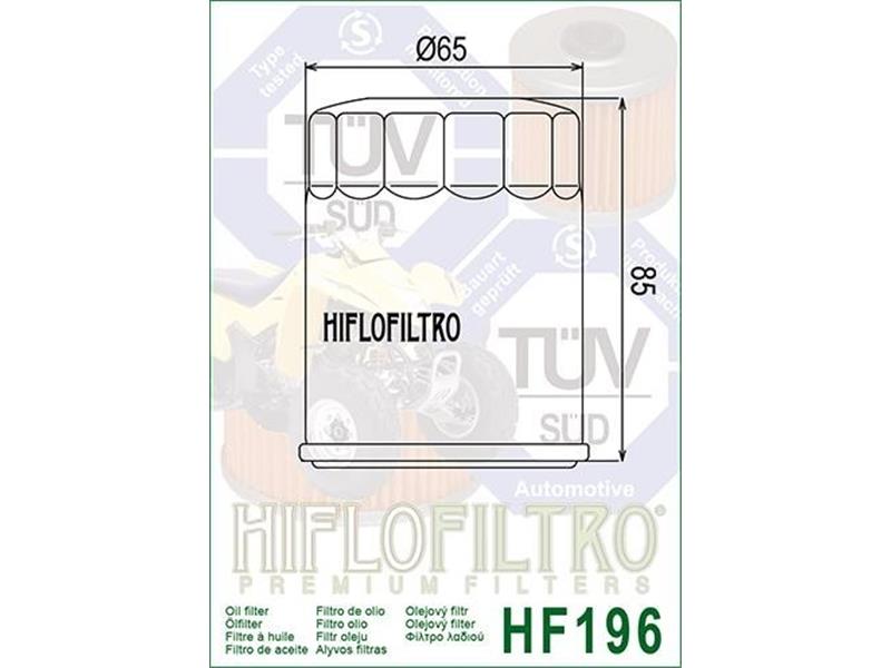 Oljni filter HIFLO HF 196