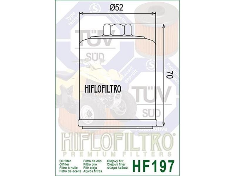 Oljni filter HIFLO HF 197