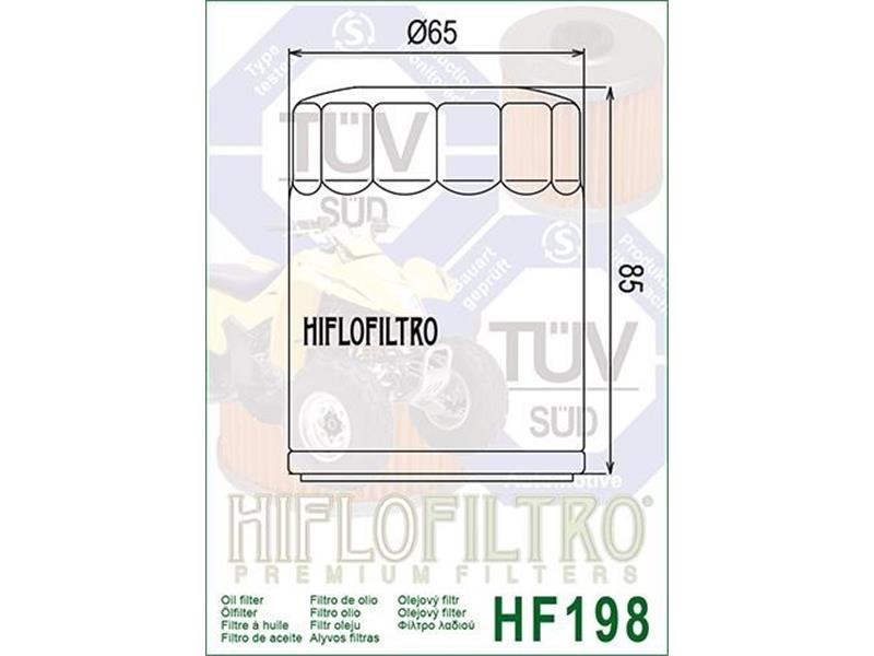 Oljni filter HIFLO HF 198