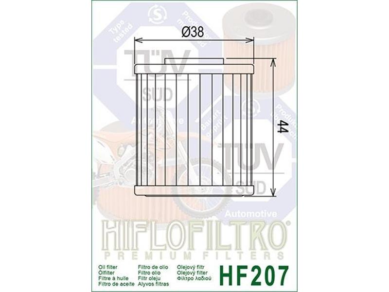 Oljni filter HIFLO HF 207