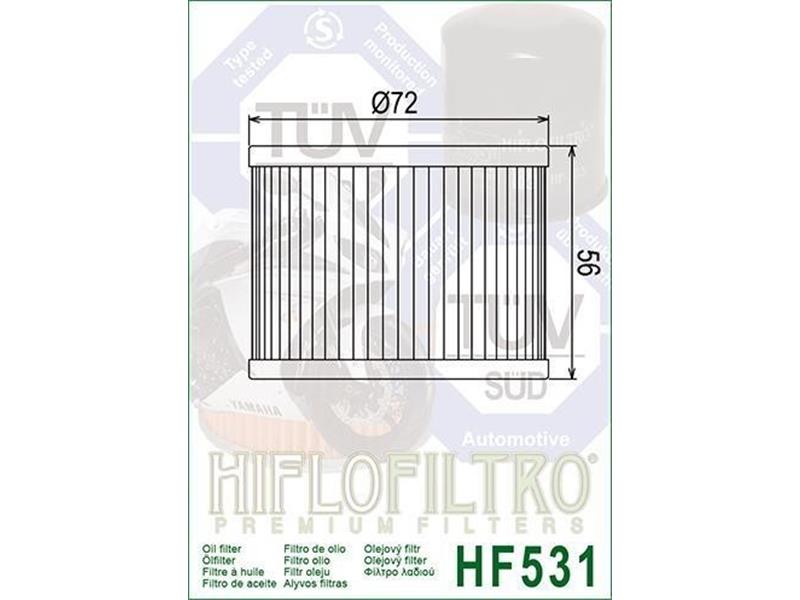 Oljni filter HIFLO HF 531