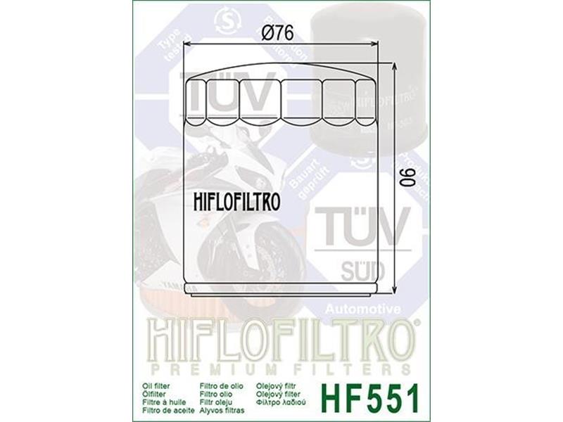 Oljni filter HIFLO HF 551