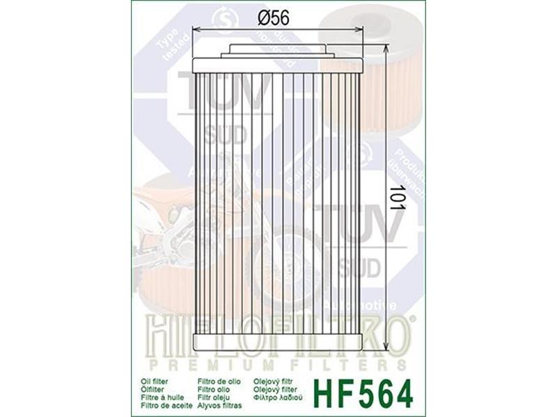 Oljni filter HIFLO HF 564
