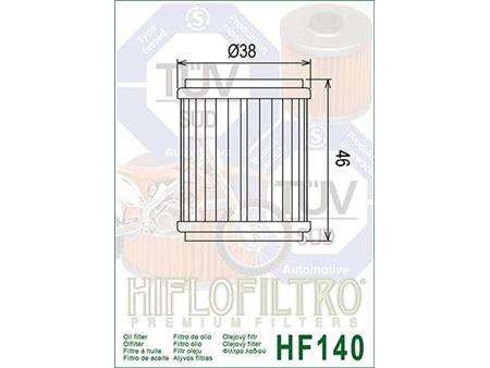 Oljni filter HIFLO HF 140