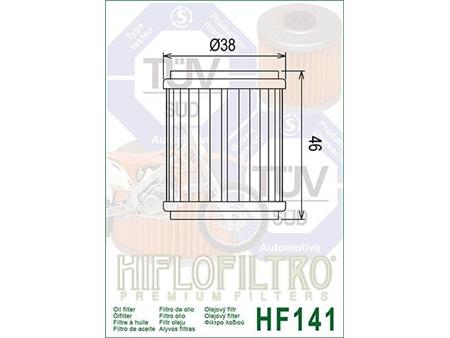 Oljni filter HIFLO HF 141