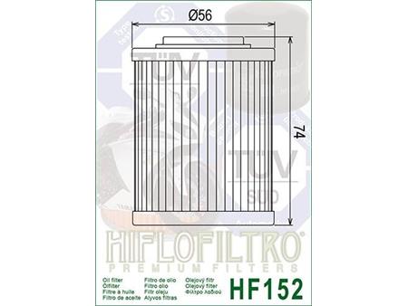 Oljni filter HIFLO HF 152