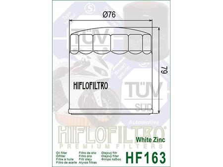 Oljni filter HIFLO pocinkan HF 163