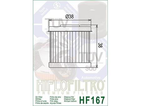 Oljni filter HIFLO HF 167
