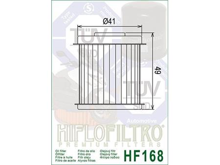 Oljni filter HIFLO HF 168