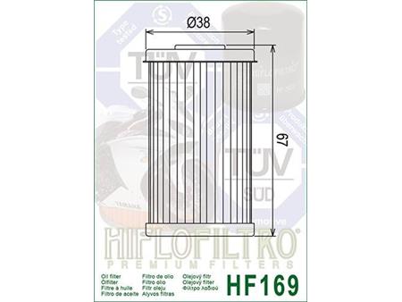 Oljni filter HIFLO HF 169