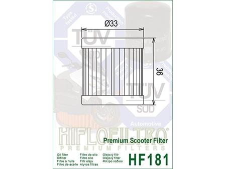 Oljni filter HIFLO HF 181
