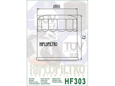 Oljni filter HIFLO kromiran HF 303C