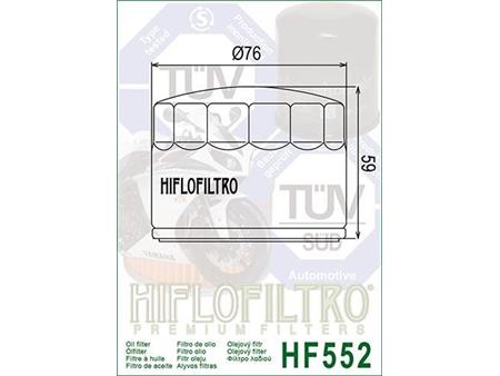 Oljni filter HIFLO HF 552