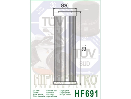 Oljni filter HIFLO HF 691