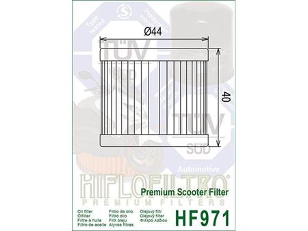 Oljni filter HIFLO HF 971