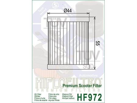 Oljni filter HIFLO HF 972