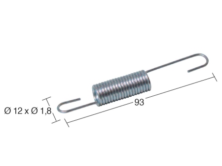 Vzmet stranskega stojala Buzzetti 93mm