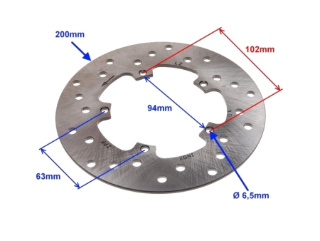 Zavorni disk (kolut) sprednje zavore WM 4,2mm