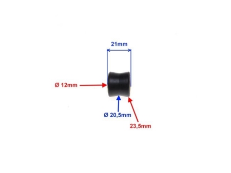 Puša amortizerja (blažilnika) zadaj 12mm