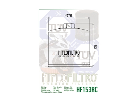 Oljni filter HIFLO RACING HF 153RC
